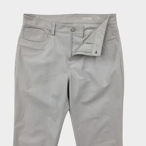 G/FORE Mens Nimbs 5-Pocket Golf Pants Grey Performance Trousers 30/32